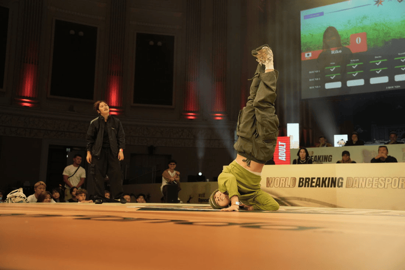 世界霹靂舞體育舞蹈節 中國選手拿下三金