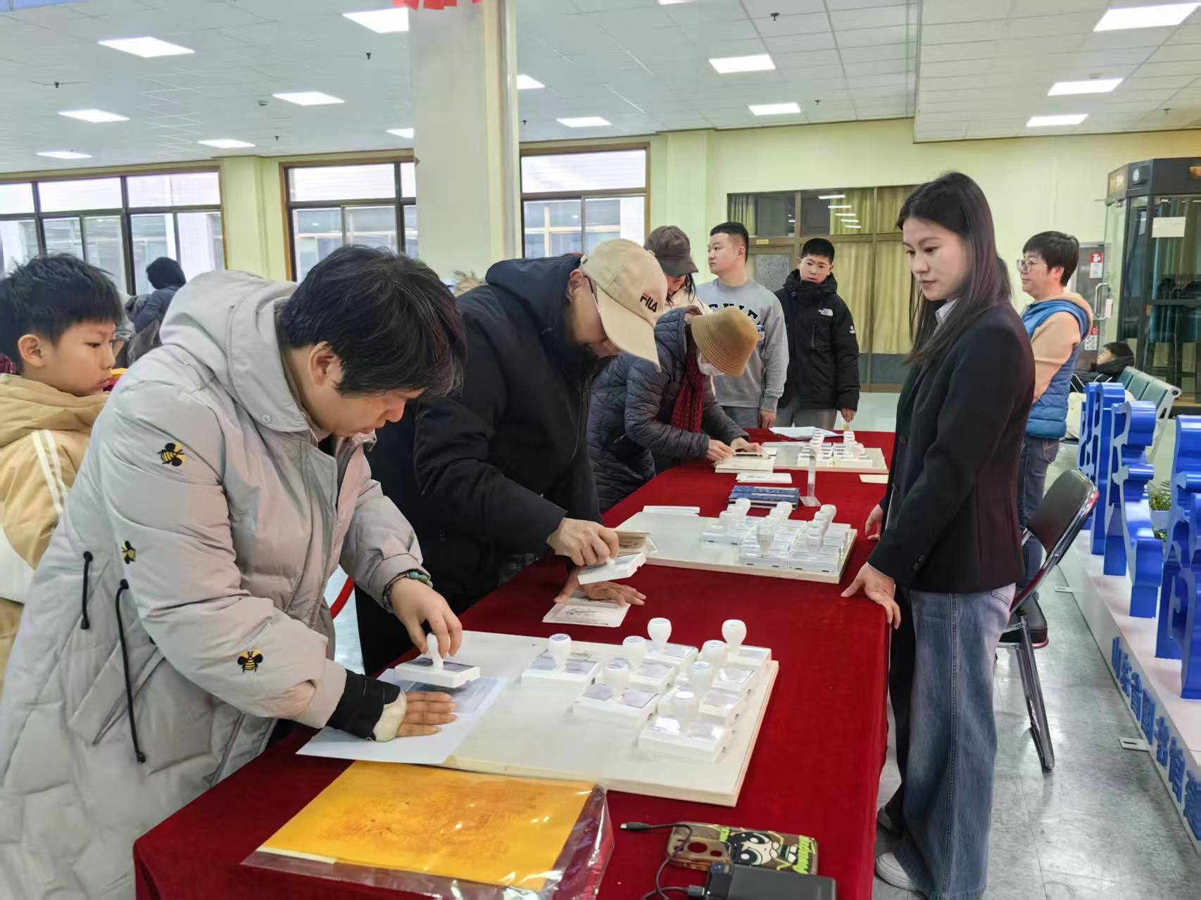 山東省圖書館“印象魯圖”傳統節日系列集章打卡活動收官