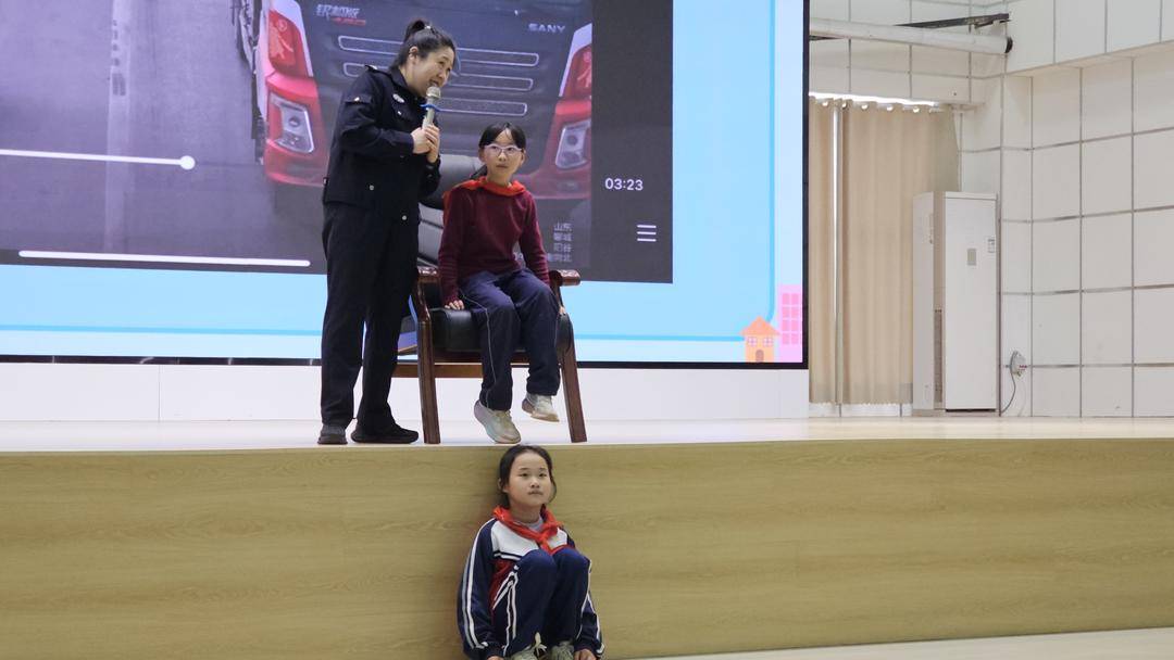 生動實用！陽穀交管大隊進小學開展交通安全宣講活動