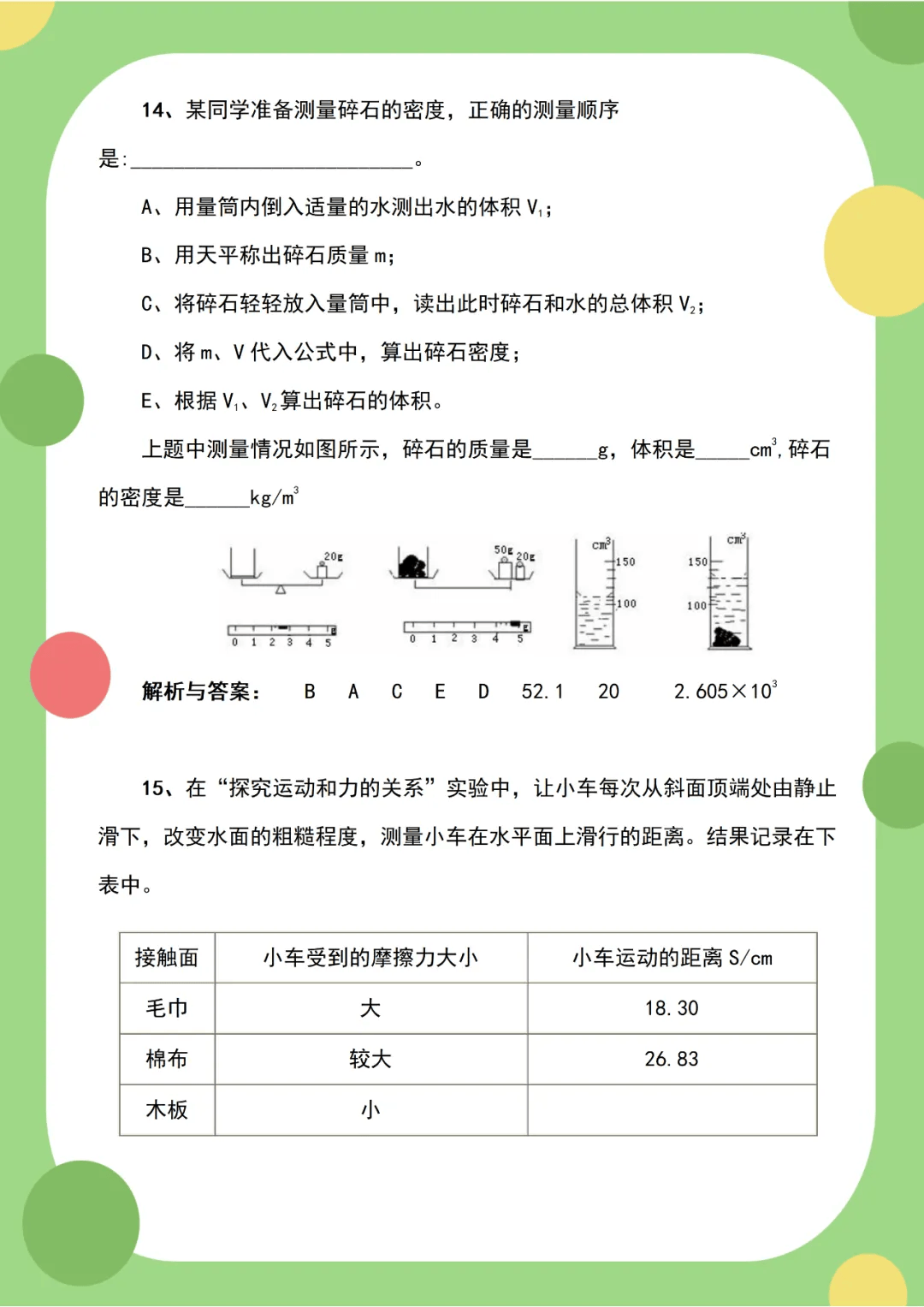 【實驗專題】初中物理20個實驗題，逢考必有！每一個都很重要，建議為孩子收藏！